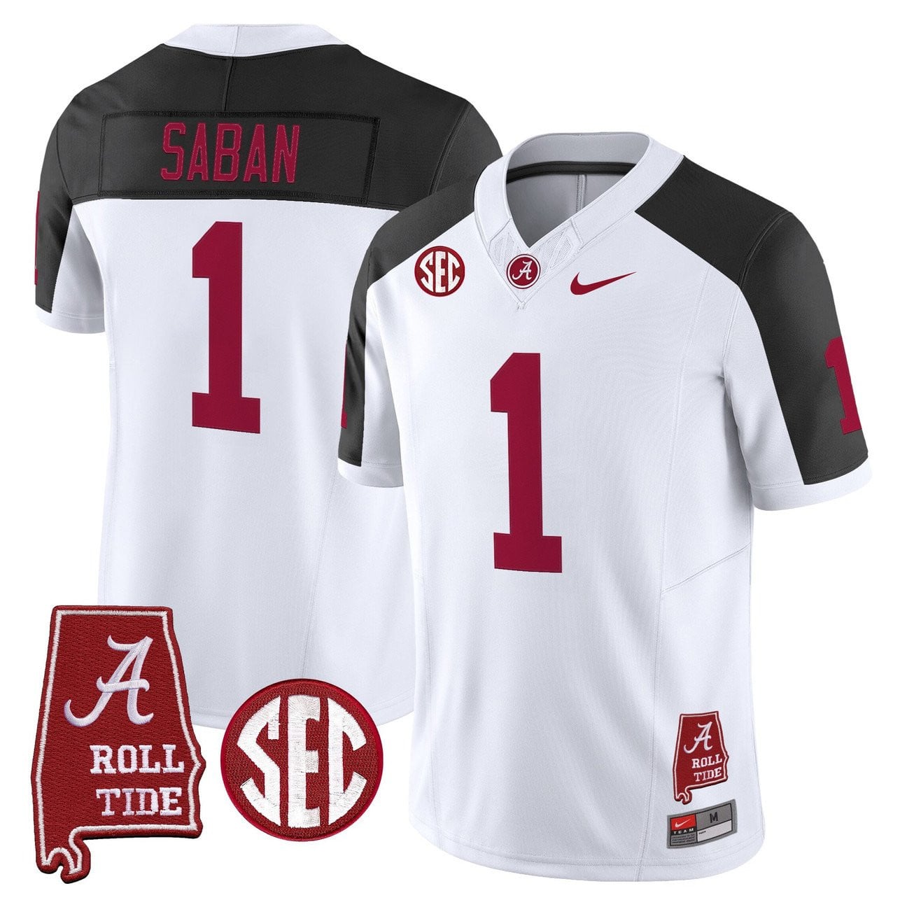 Women's Alabama Crimson Tide Throwback Vapor Limited Jersey - Alabama Map - All Stitched