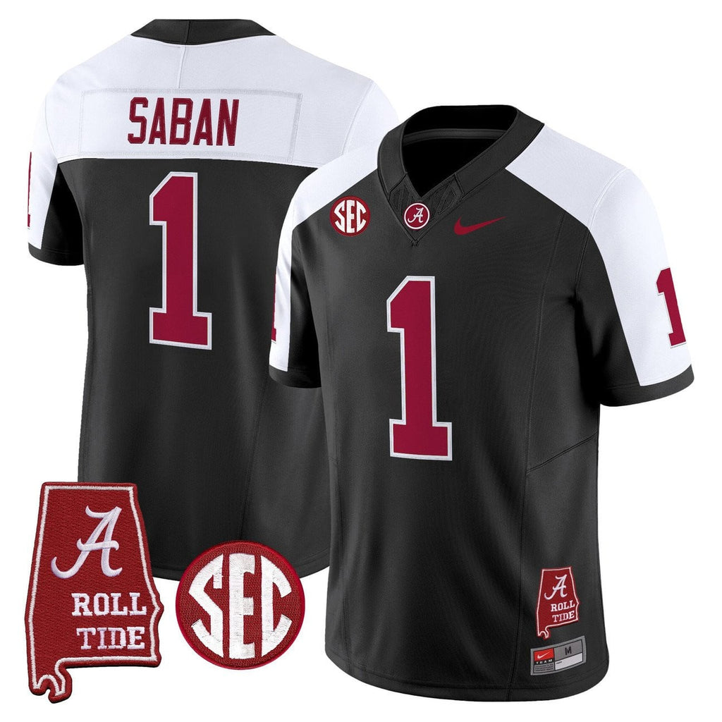 Women's Alabama Crimson Tide Throwback Vapor Limited Jersey - Alabama Map - All Stitched