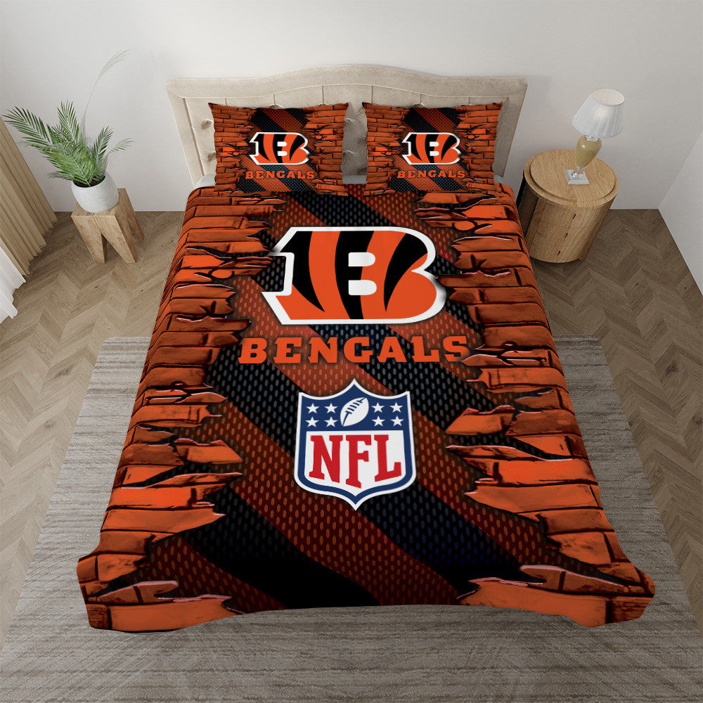 Cincinnati Bengals Bedding Set