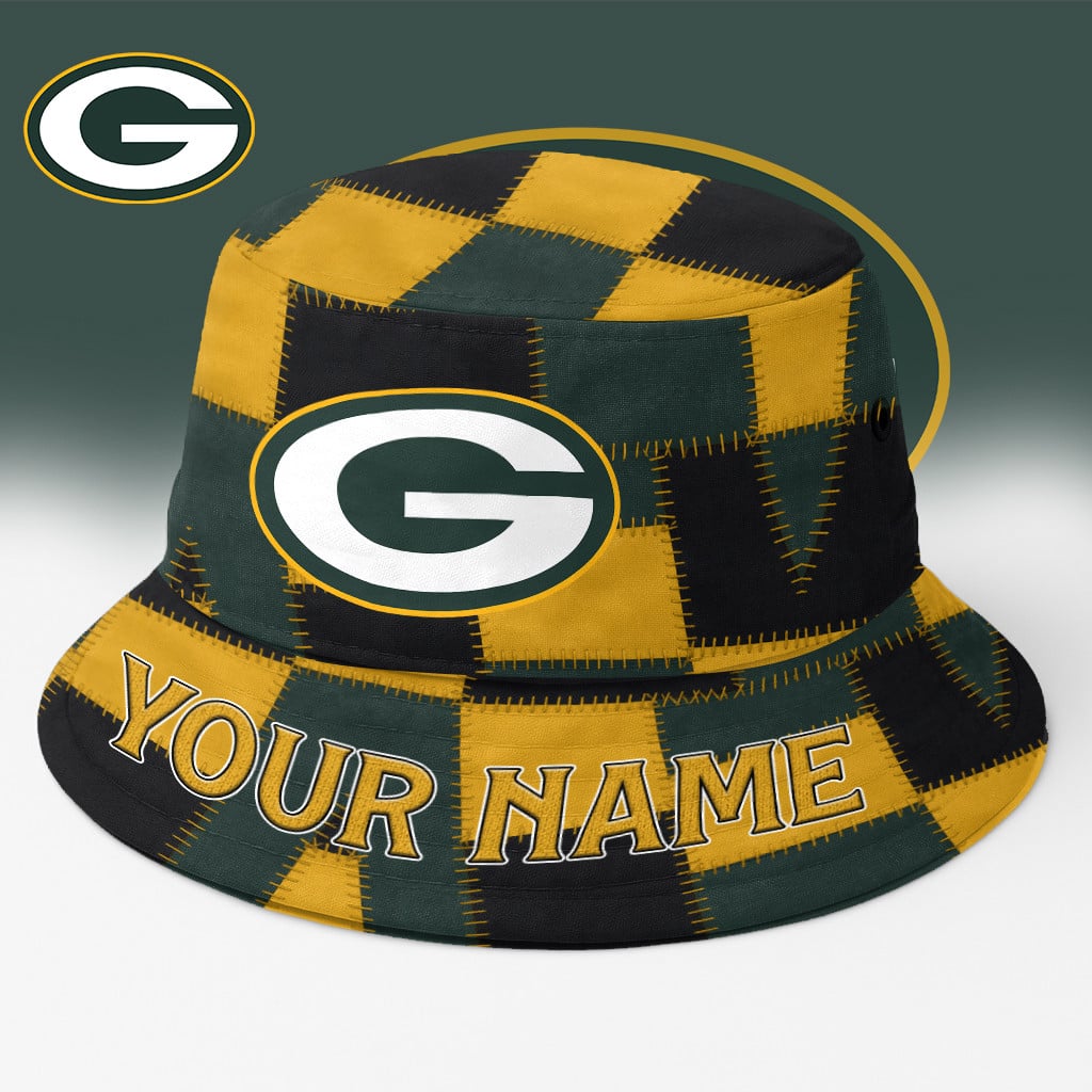 GB Packers Bucket Hat Custom Name Gifts For Fans - Limited Edition