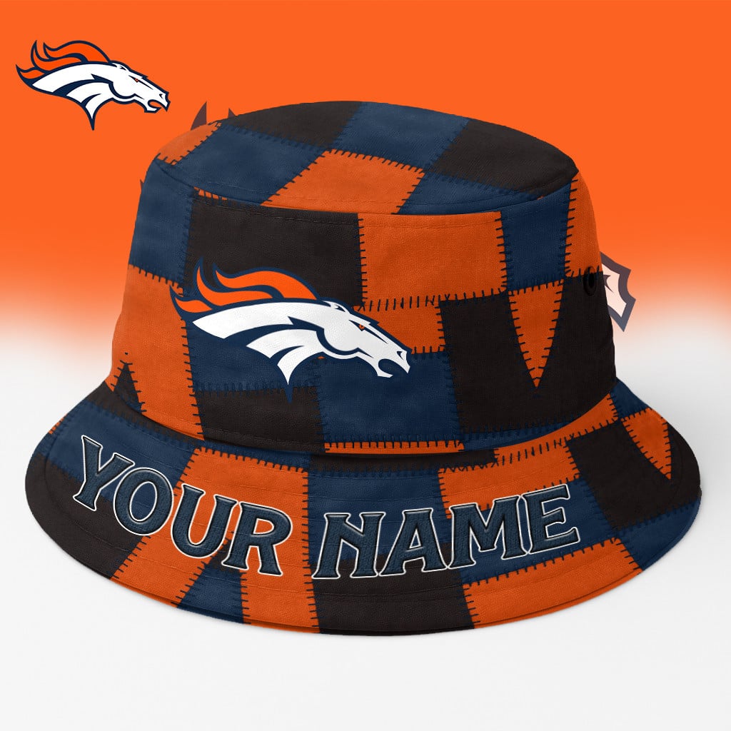 DEN Broncos Bucket Hat Custom Name Gifts For Fans - Limited Edition