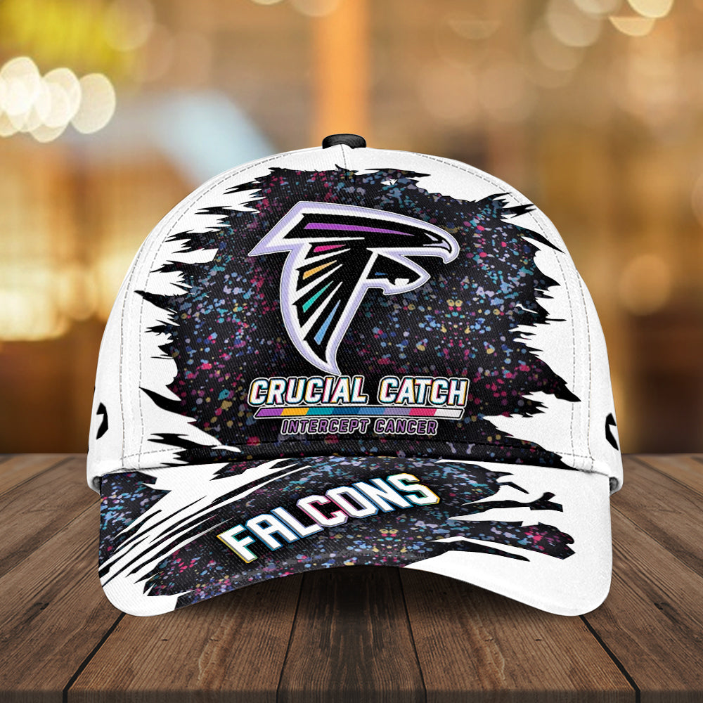 Atlanta Falcons x Crucial Catch Intercept Cancer Classic Cap