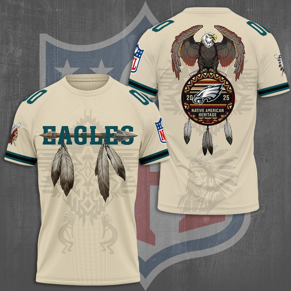 Philadelphia Eagles x Native American Heritage 3D Apparel