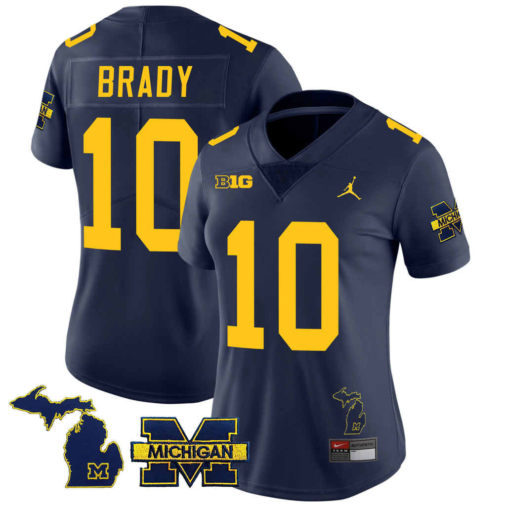 Women's Michigan Wolverines 2023 Special Jersey - All Stitched