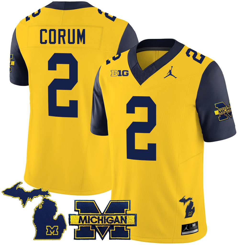 Men's Michigan Wolverines 2024 Special Jersey - All Stitched