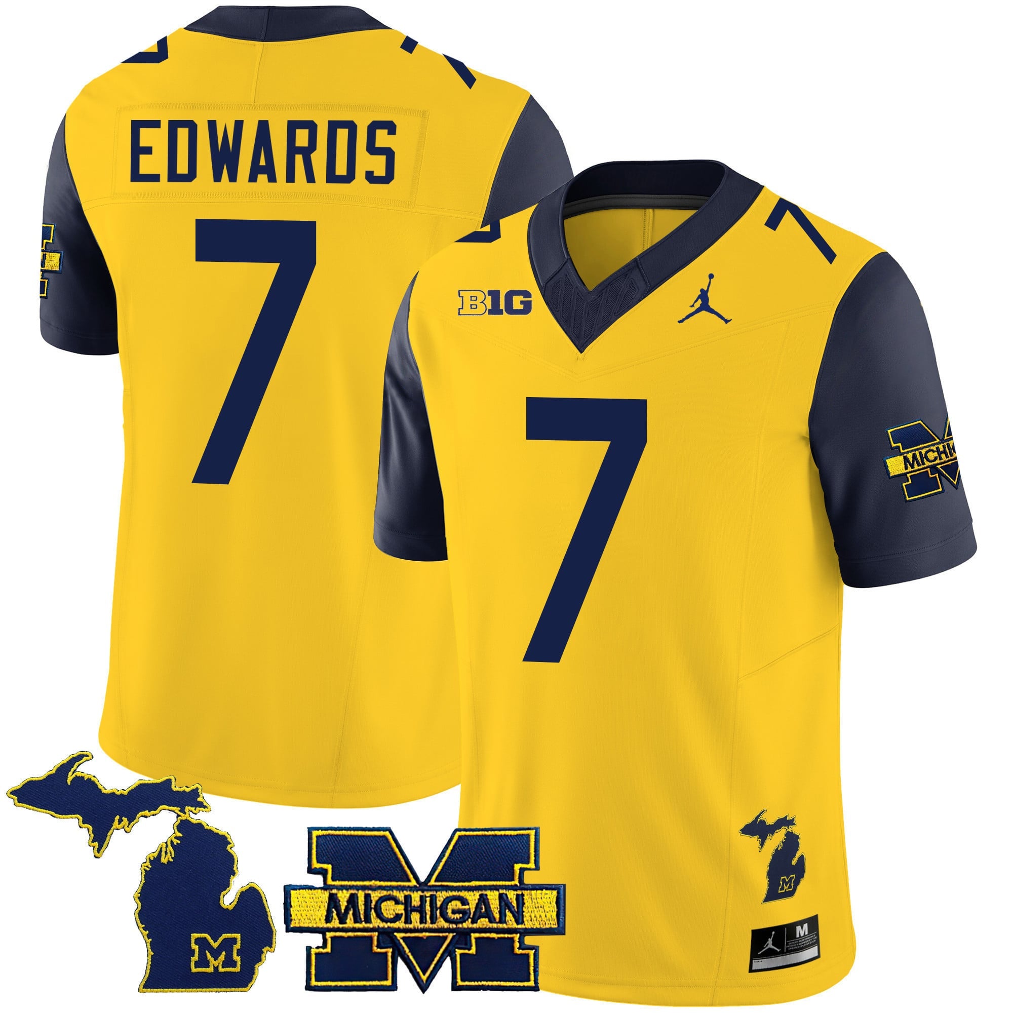 Men's Michigan Wolverines 2024 Special Jersey - All Stitched