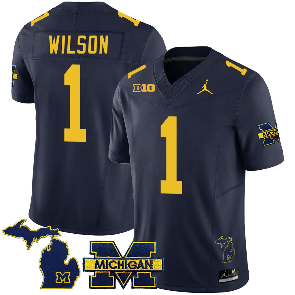 Men's Michigan Wolverines 2024 Special Jersey - All Stitched