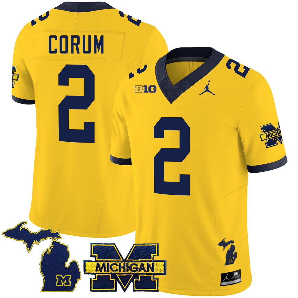 Men's Michigan Wolverines 2024 Special Jersey - All Stitched