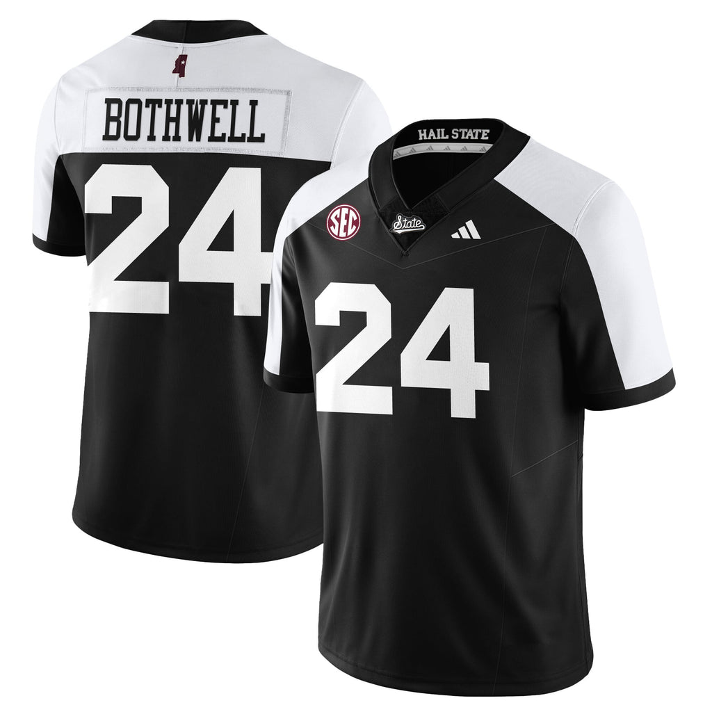 Women's Mississippi State Football "Darkness" Limited Jersey - All Stitched