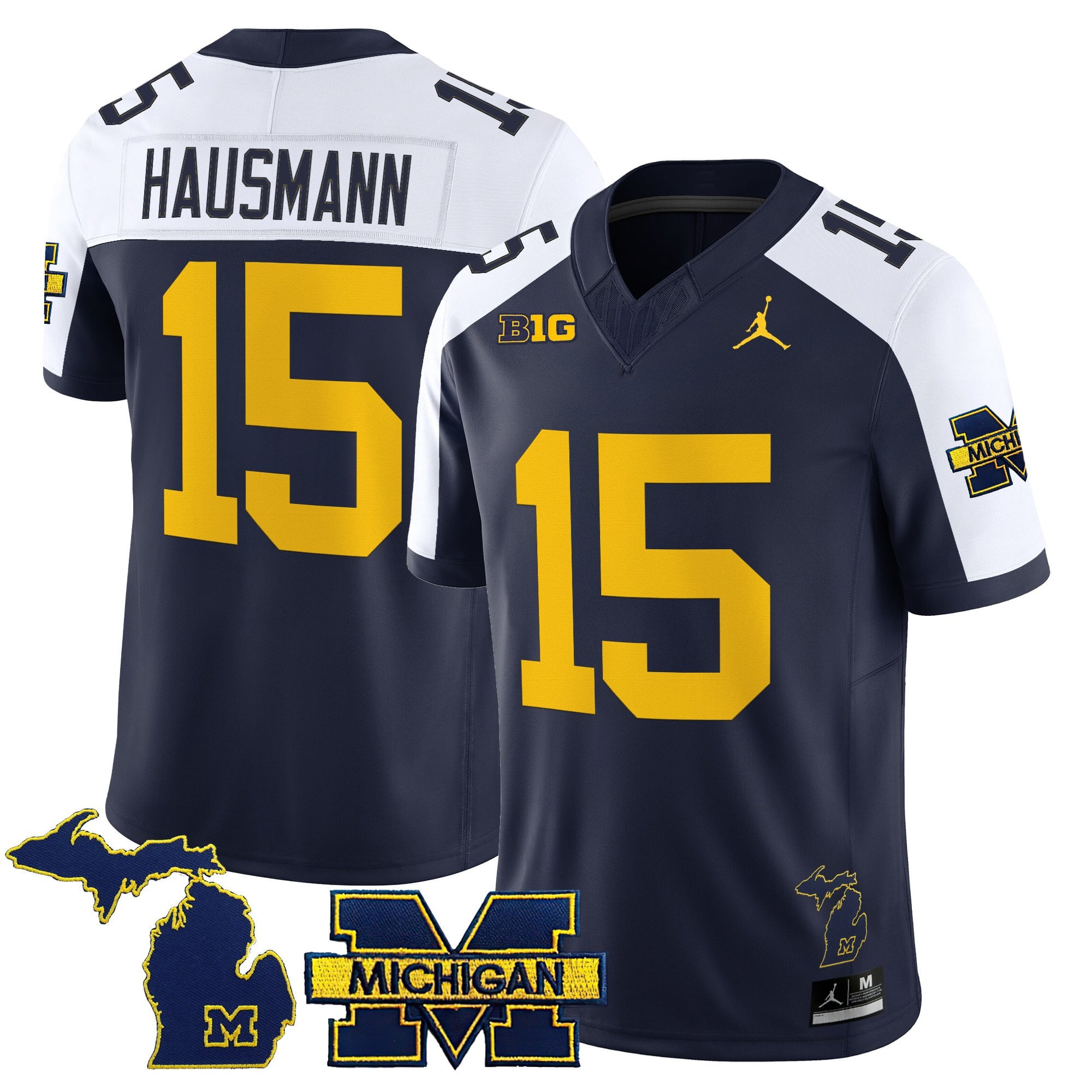 Women's Michigan Wolverines 2025 Vapor Limited Jersey - All Stitched