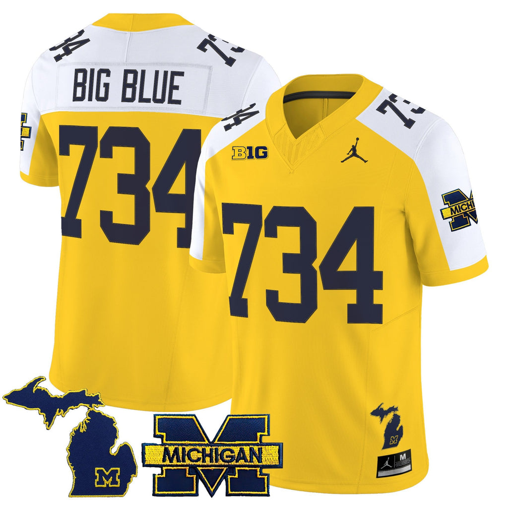 Women's Michigan Wolverines 2025 Vapor Limited Jersey - All Stitched