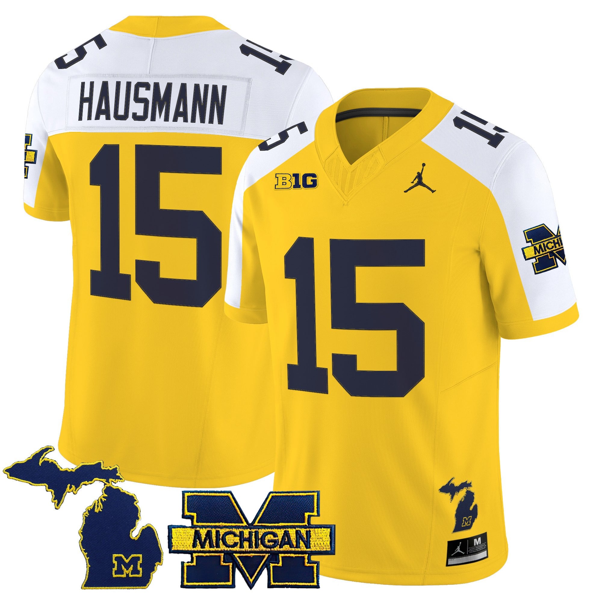 Women's Michigan Wolverines 2025 Vapor Limited Jersey - All Stitched