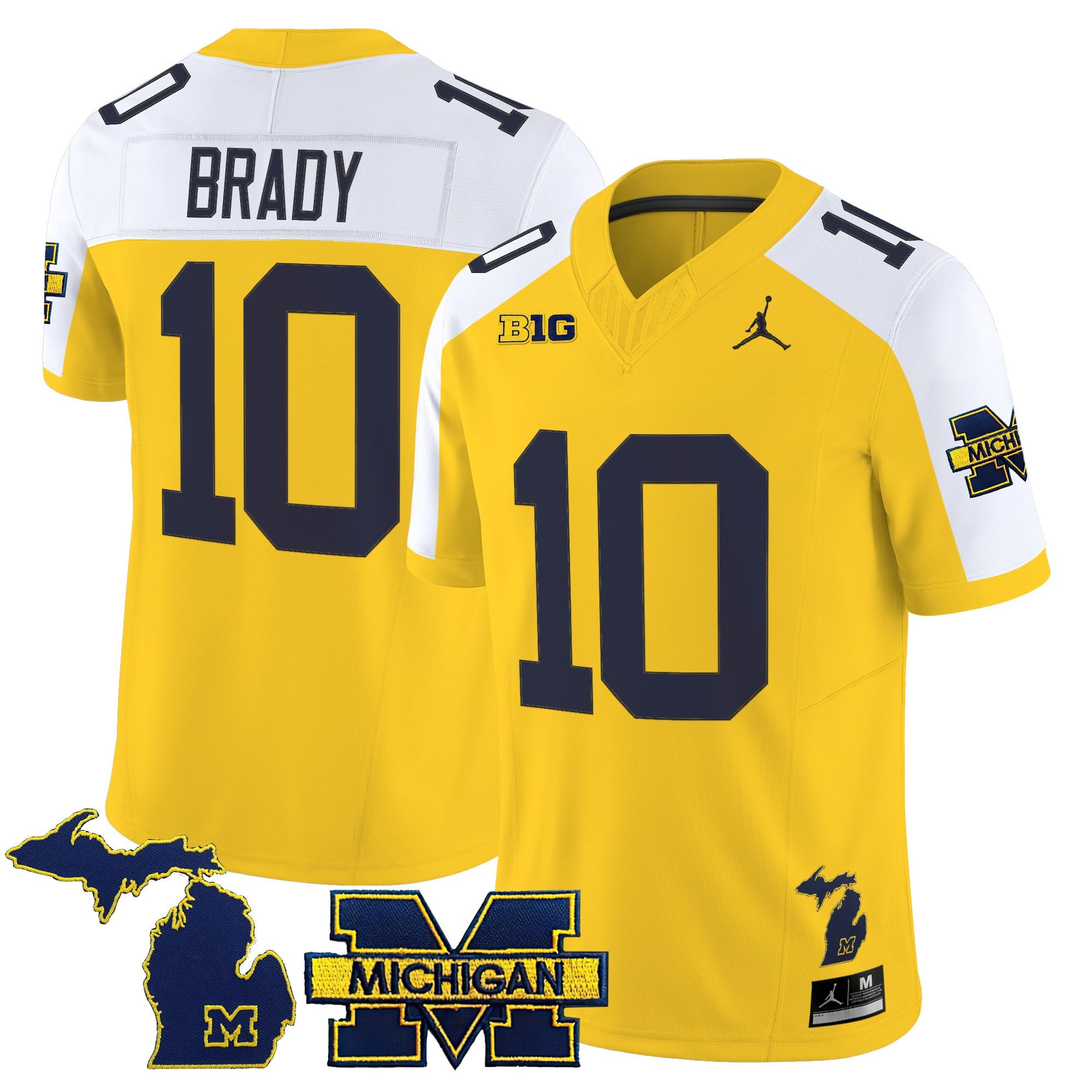 Women's Michigan Wolverines 2025 Vapor Limited Jersey - All Stitched