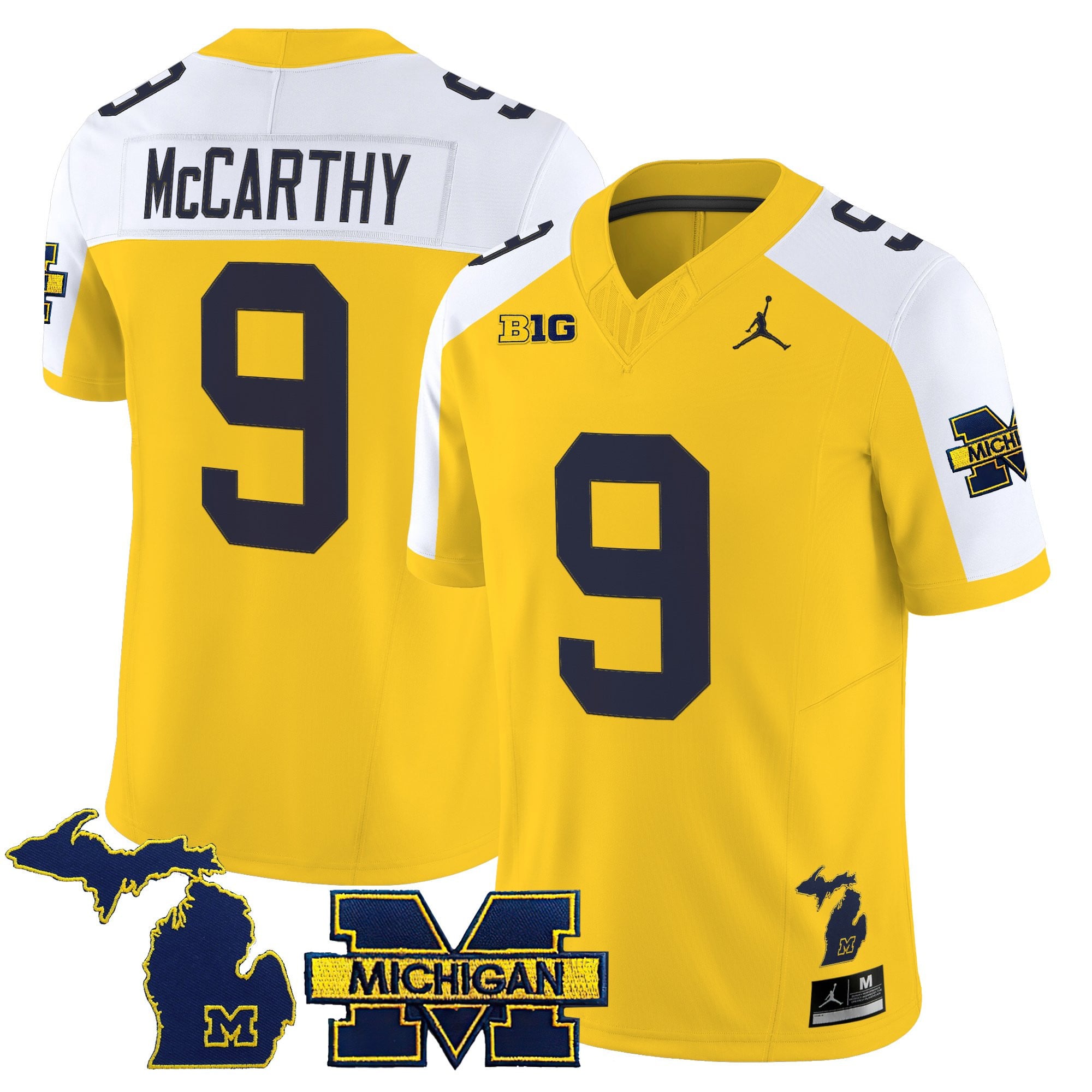 Women's Michigan Wolverines 2025 Vapor Limited Jersey - All Stitched