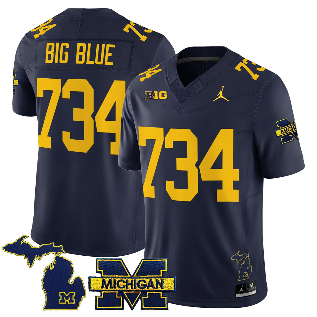 Women's Michigan Wolverines 2025 Vapor Limited Jersey - All Stitched