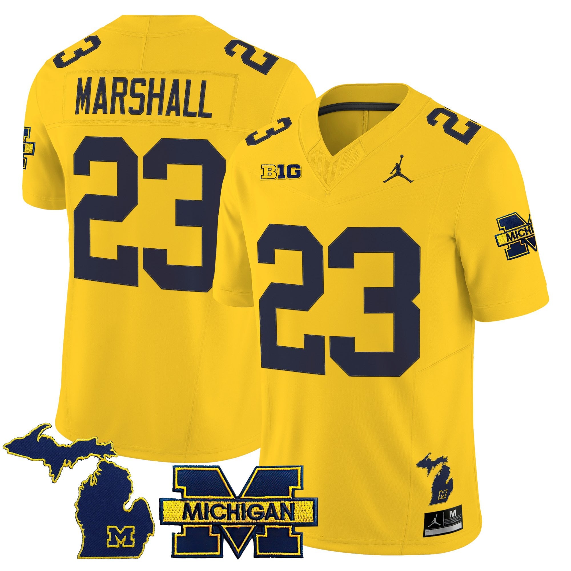 Women's Michigan Wolverines 2025 Vapor Limited Jersey - All Stitched