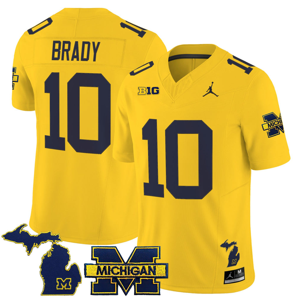 Women's Michigan Wolverines 2025 Vapor Limited Jersey - All Stitched