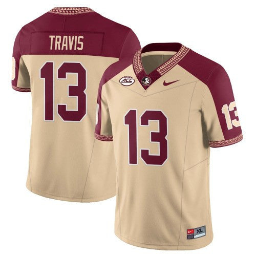 Menâs Florida State Seminoles Football Vapor Gold Jersey â All Stitched