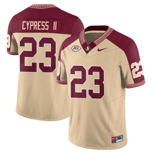 Menâs Florida State Seminoles Football Vapor Gold Jersey â All Stitched