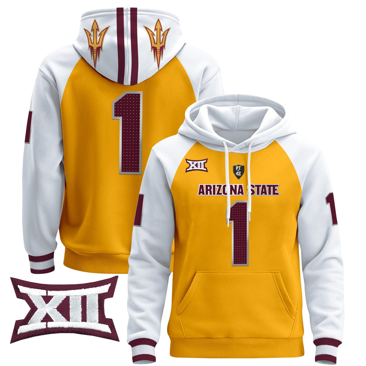 Arizona State Sun Devils 2024 Pullover Hoodie V4