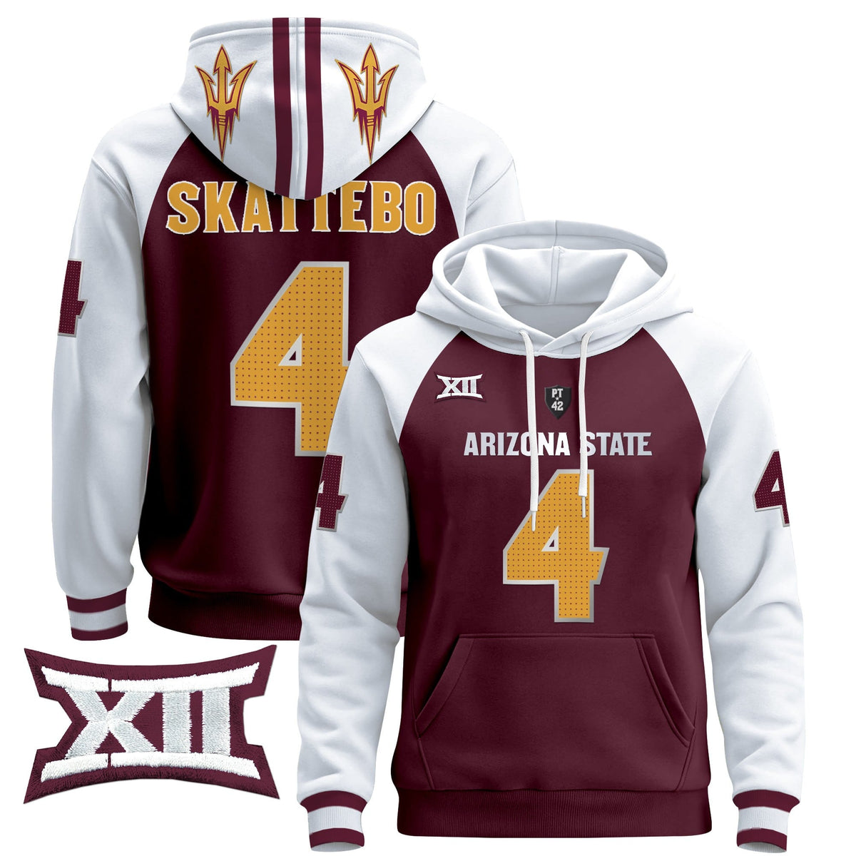 Arizona State Sun Devils 2024 Pullover Hoodie V4