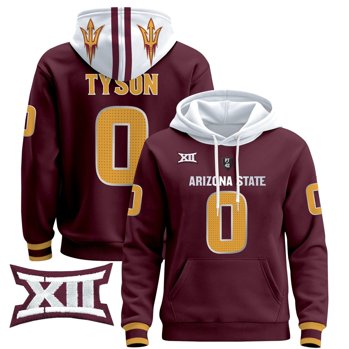Arizona State Sun Devils 2024 Pullover Hoodie V4