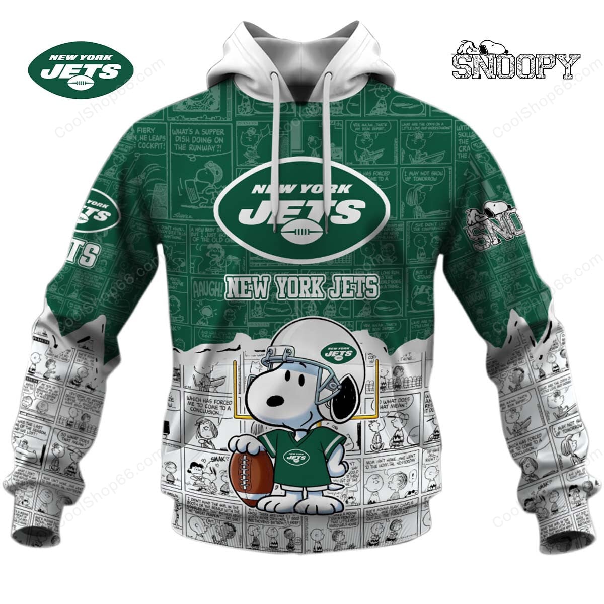 New York Jets Snoopy Design