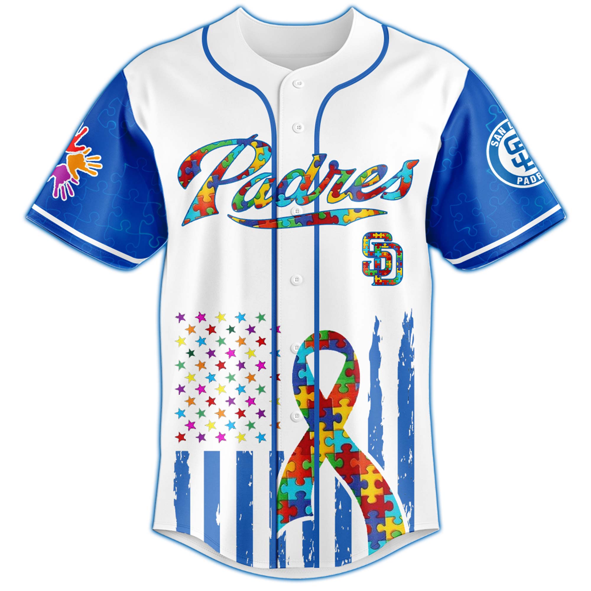 San Diego Padres × Special Autism Awareness Month Limited Edition Jersey