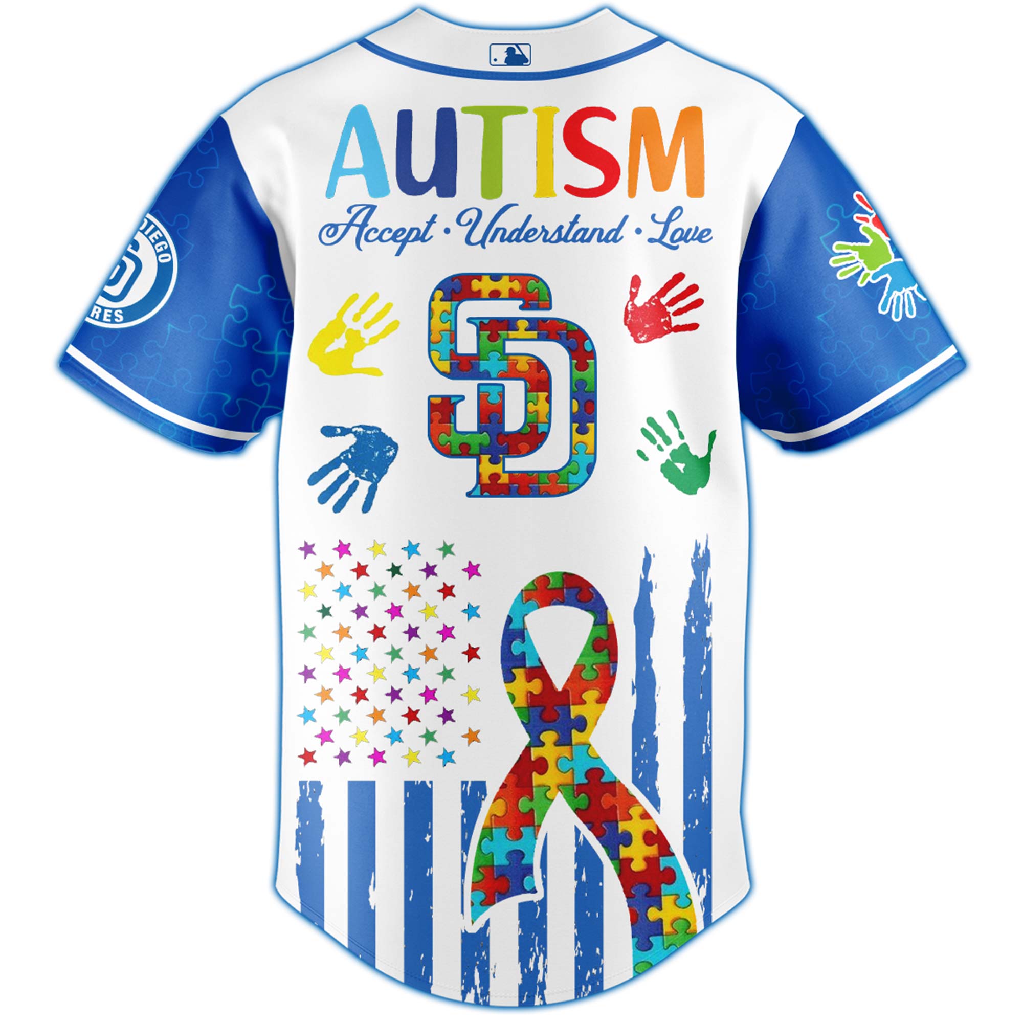 San Diego Padres × Special Autism Awareness Month Limited Edition Jersey