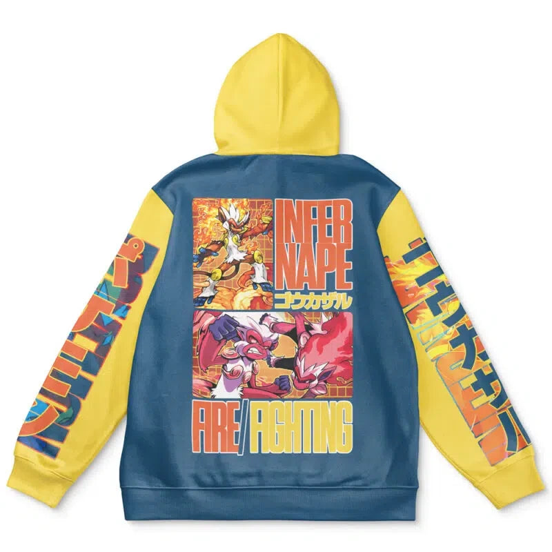 Infernape Pokemon Streetwear Hoodie
