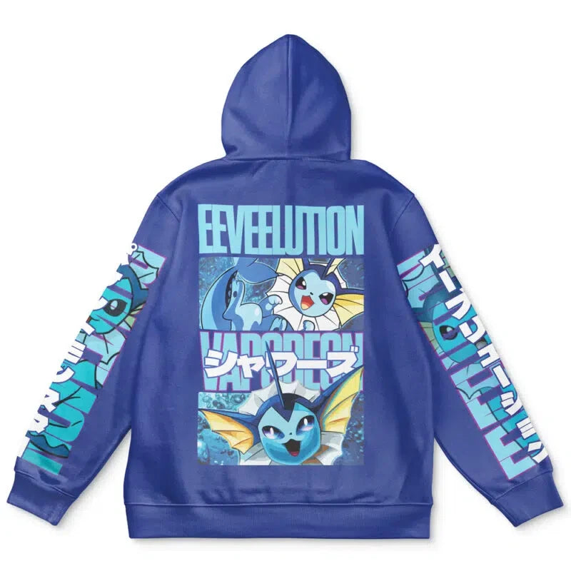 Vaporeon Pokemon Streetwear Hoodie