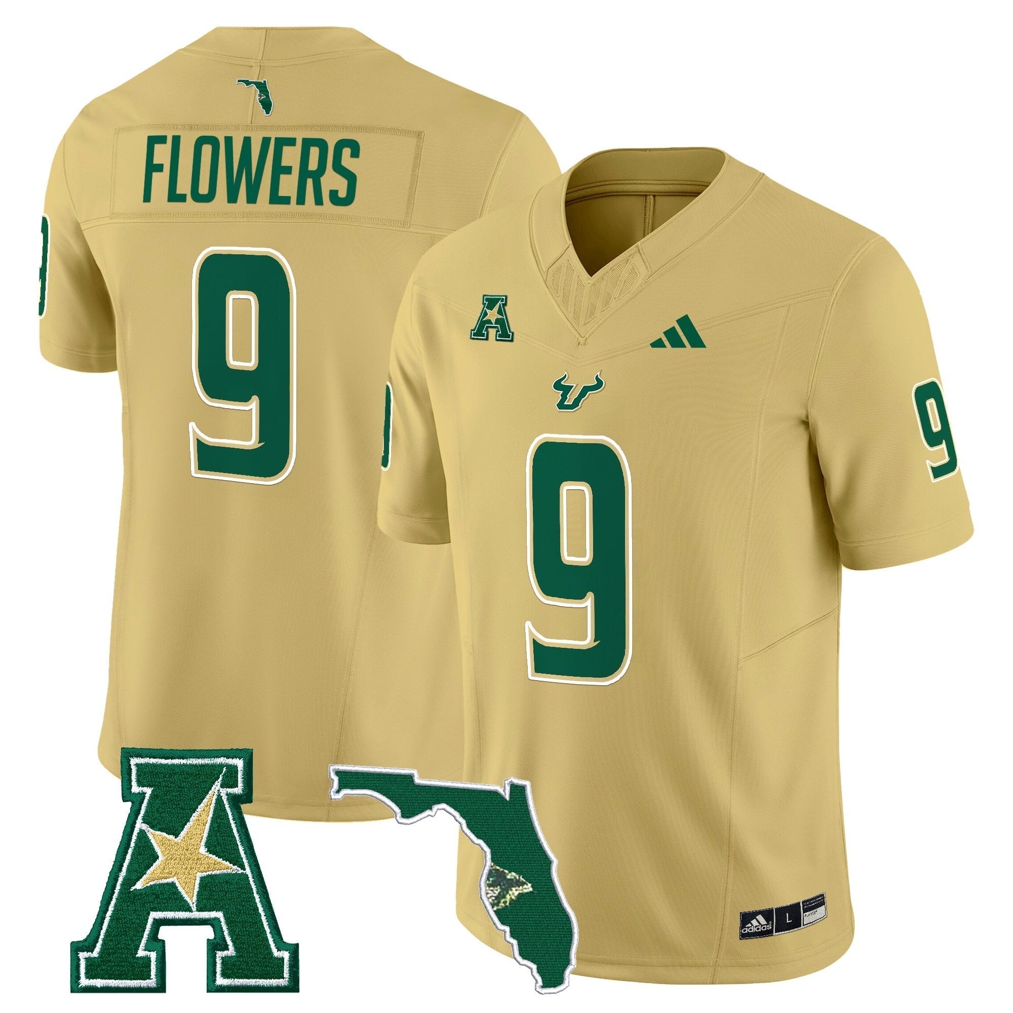 South Florida Bulls 2025 Vapor Limited Jersey - All Stitched