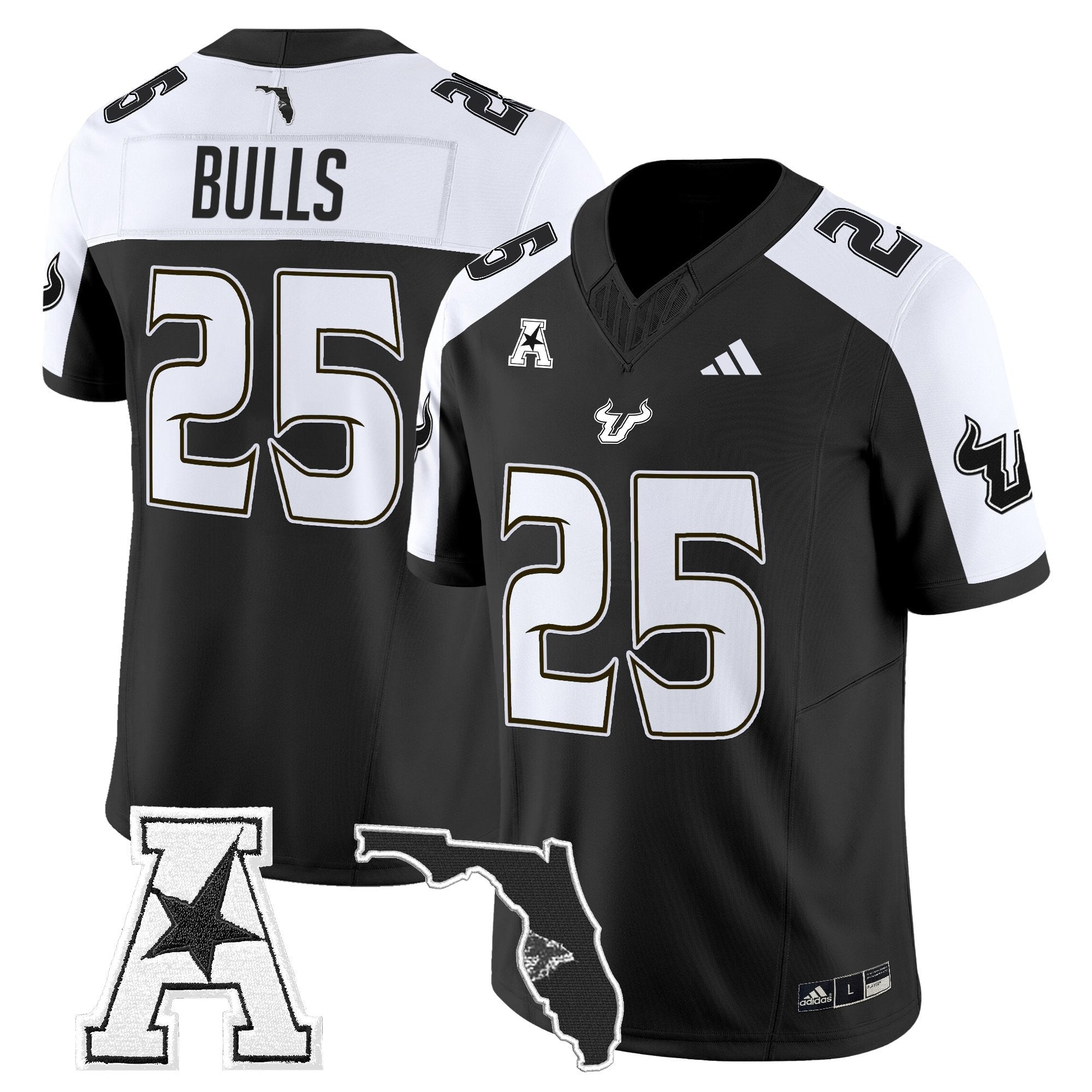 South Florida Bulls 2025 Vapor Limited Jersey - All Stitched
