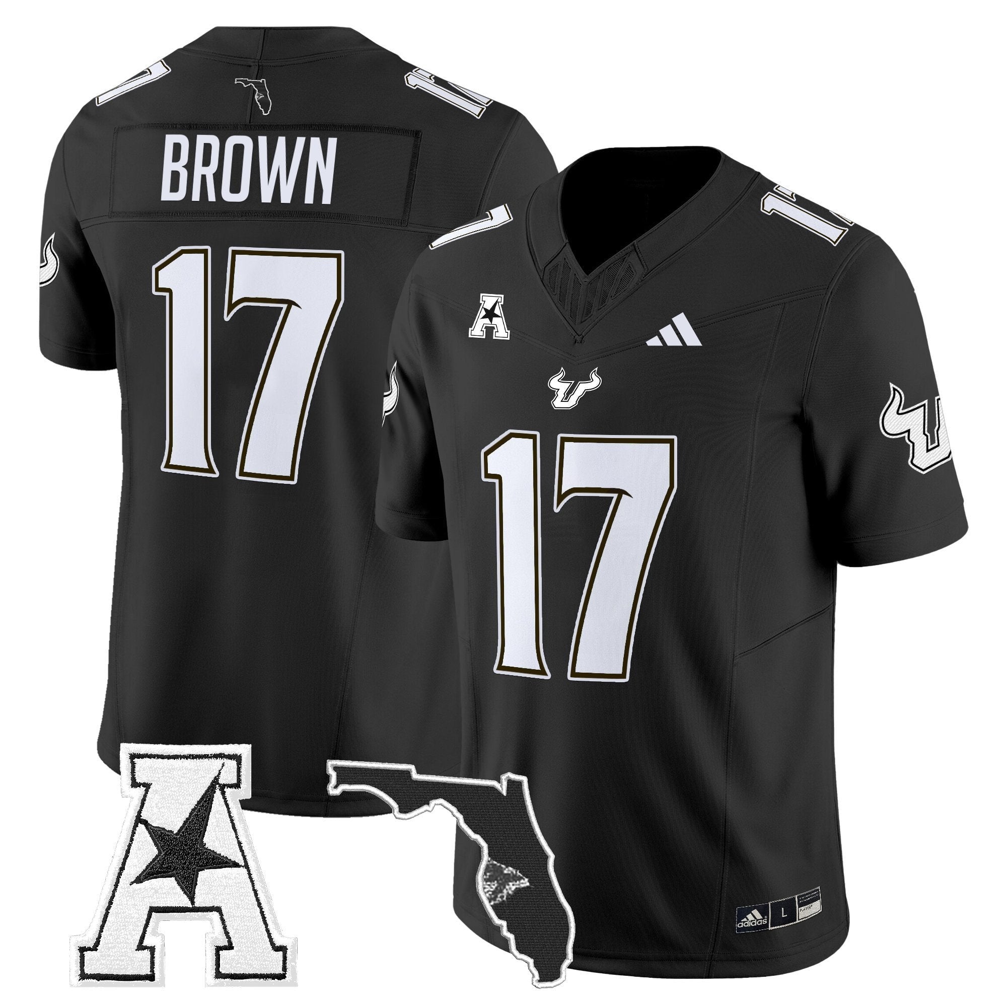 South Florida Bulls 2025 Vapor Limited Jersey - All Stitched