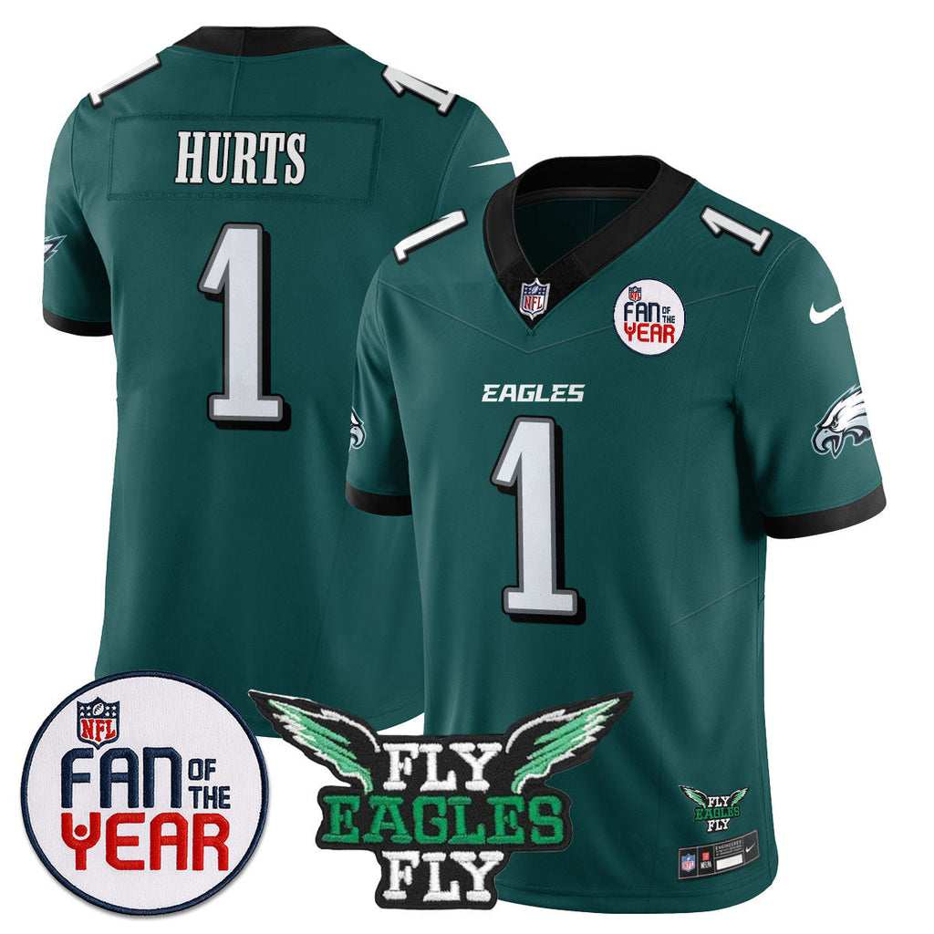 Philadelphia Eagles "Fan Of The Year" Jersey - All Stitched