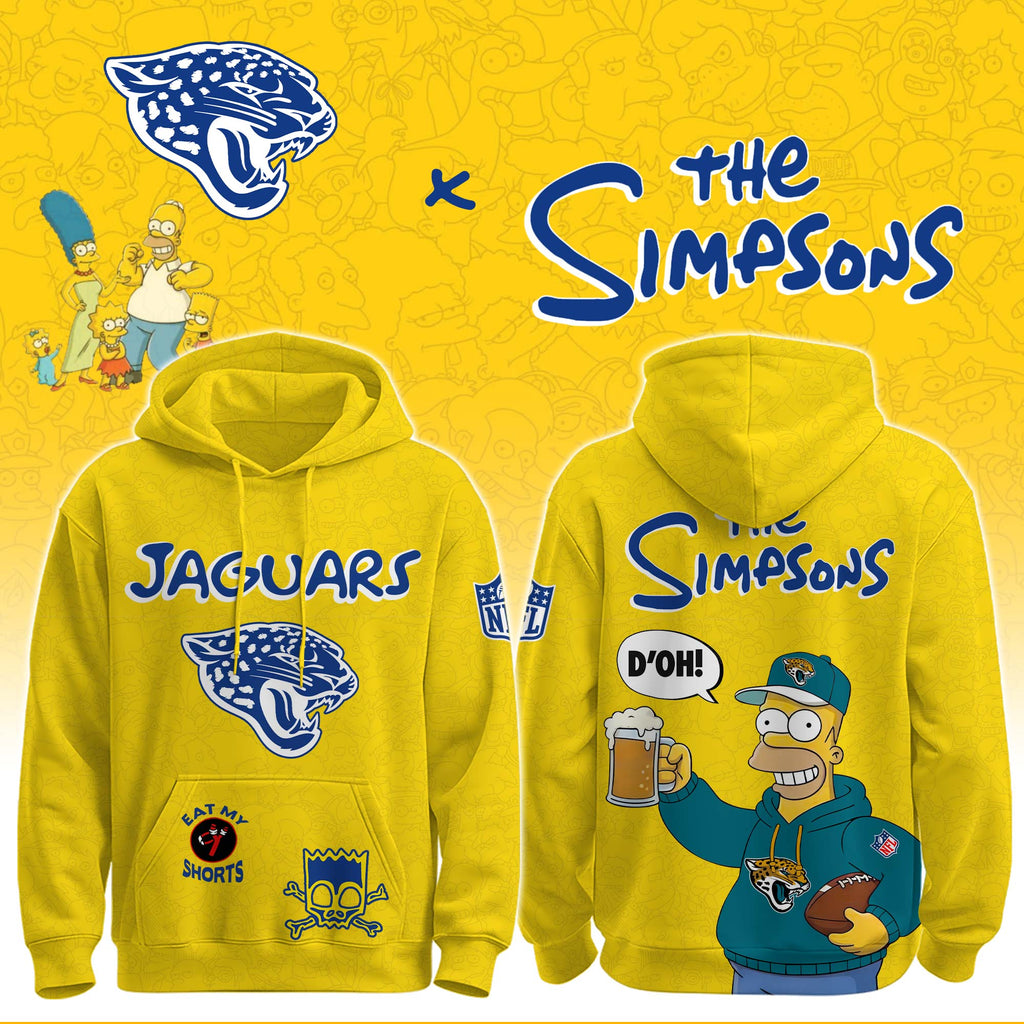 Jaguars x The Simpsons Crossover Hoodie
