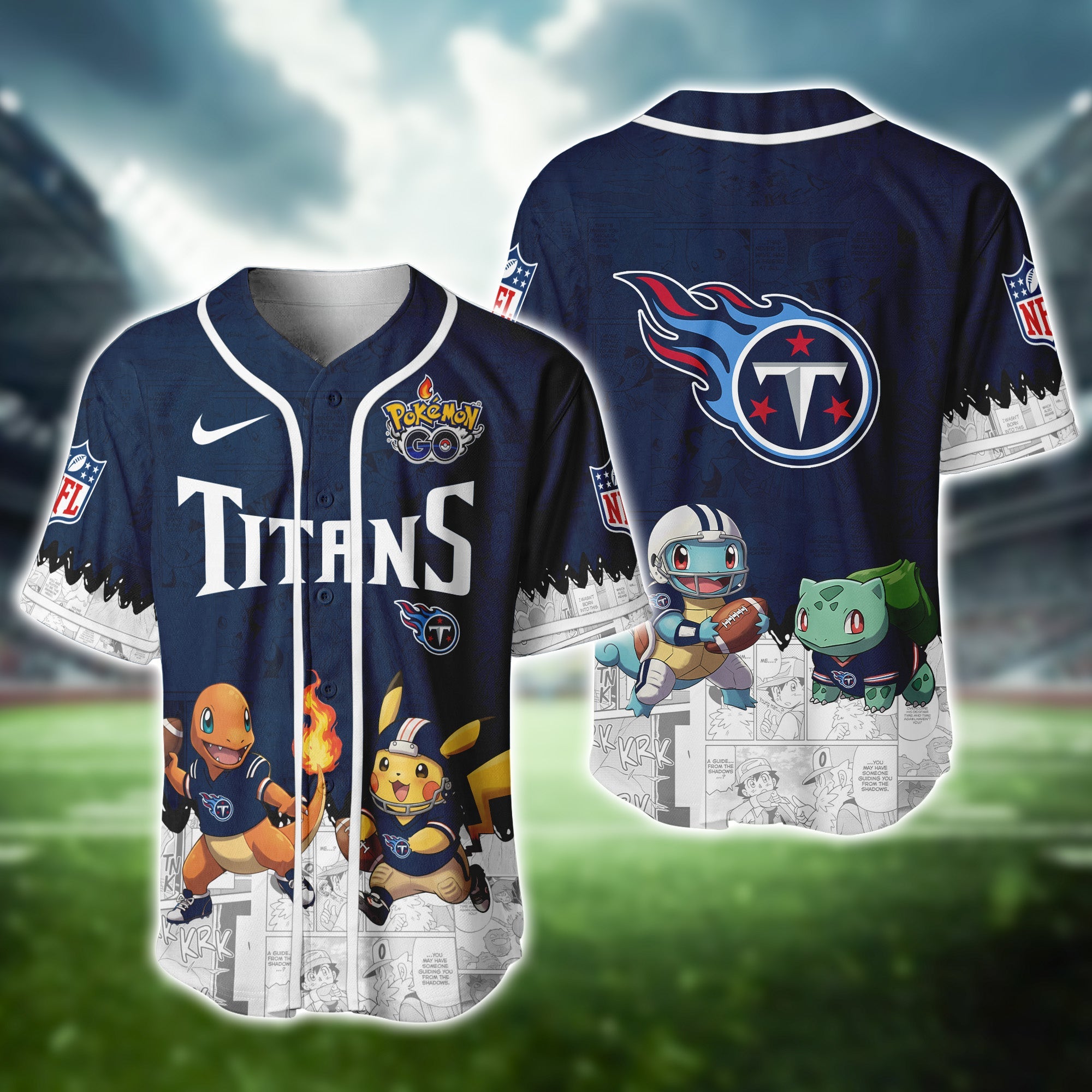 TEN Titans Pokemon Jersey Limited Edition