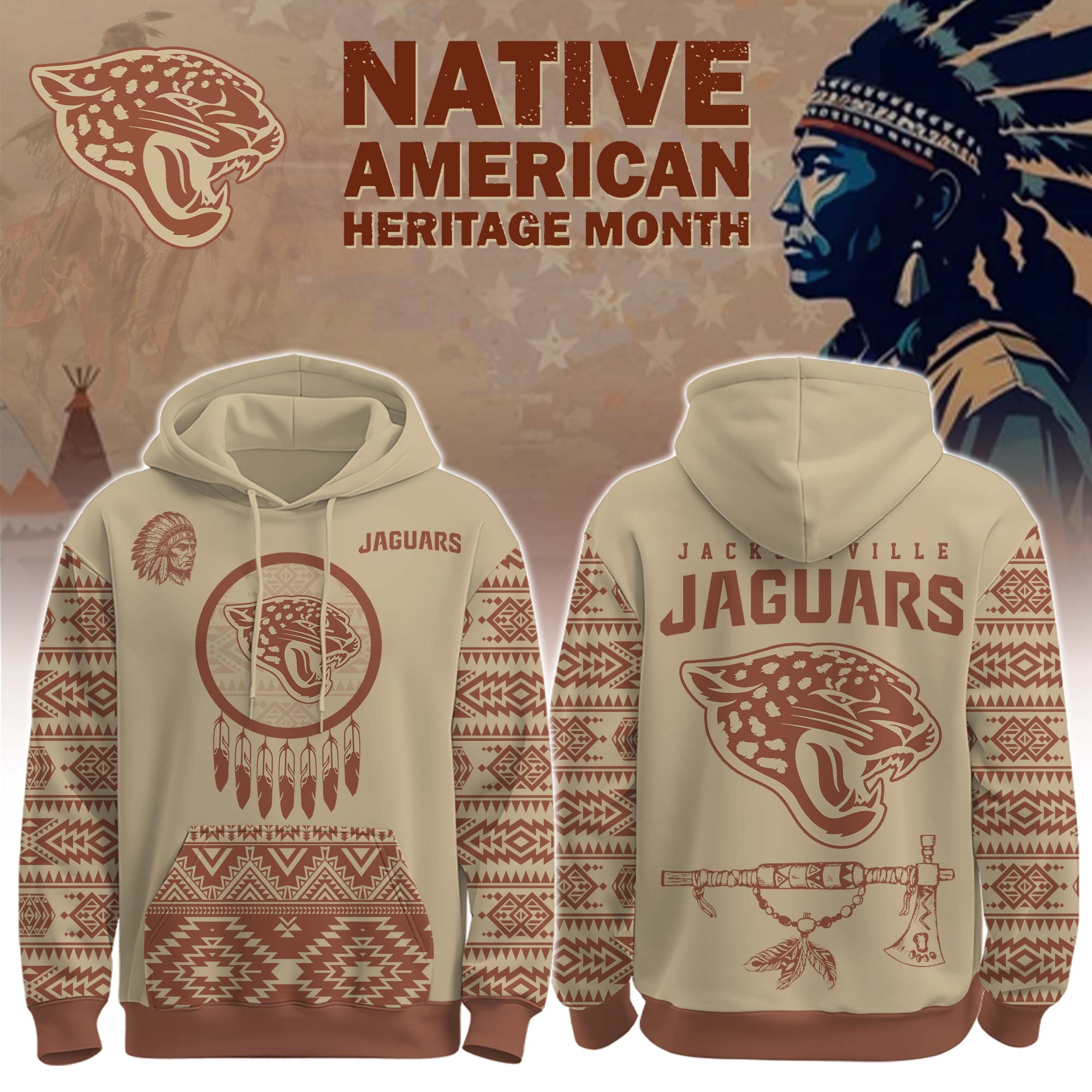 JAX Jaguars Native American Heritage Month Ver 2