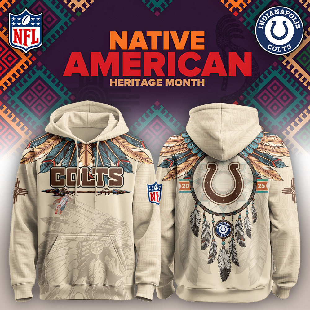 IND Colts-Native American Heritage Month Limited Editions Hoodie