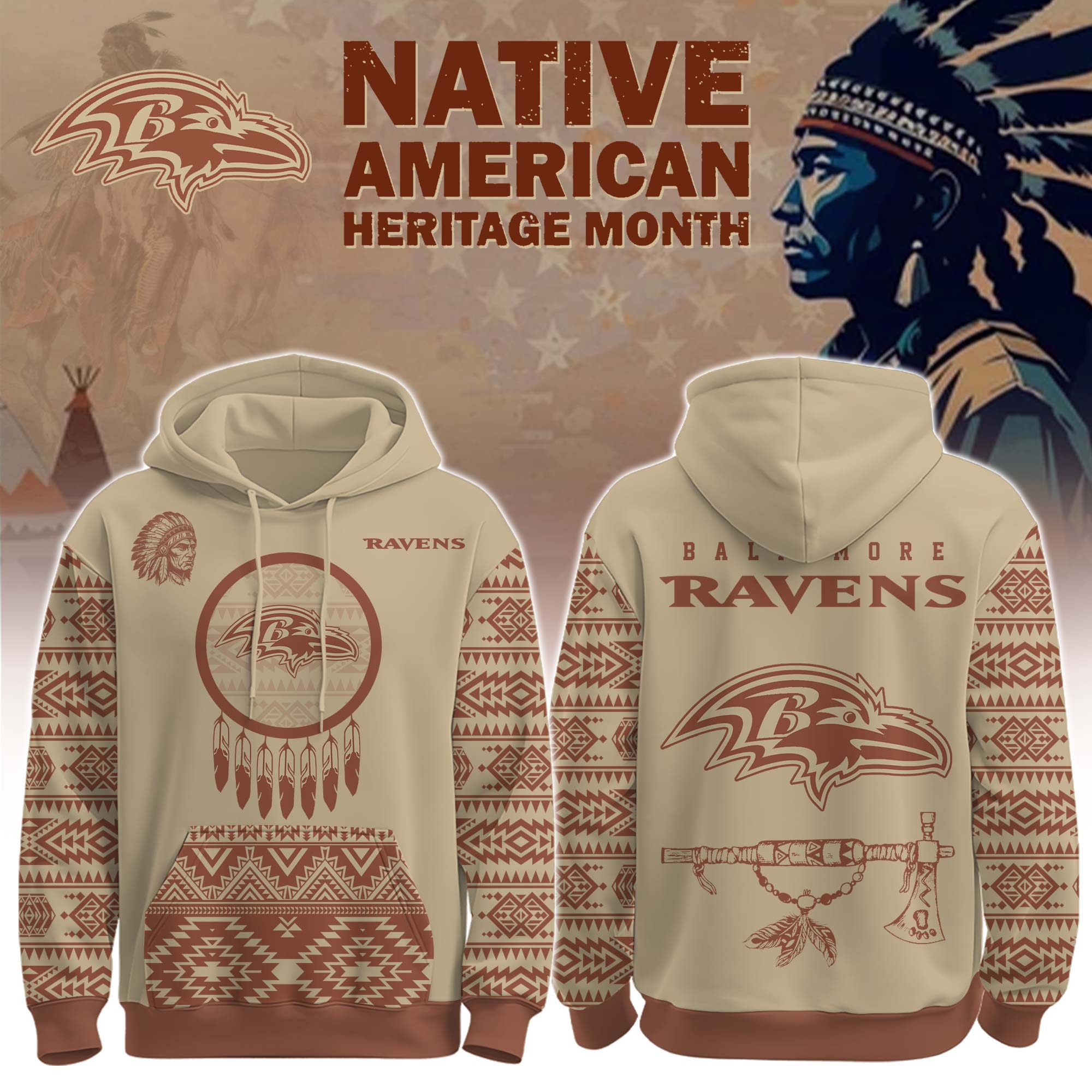 BAL Ravens Native American Heritage Month Ver 2
